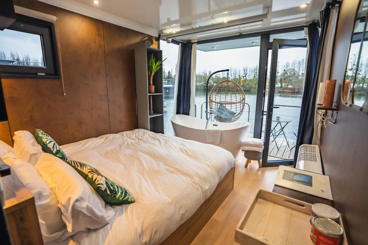 L'Escale Royale Saint-Martin-La-Garenne Port Ilon - Seine - Giverny Eksteriør billede